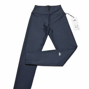 alo 7/8 high waist airlift leggings in navy